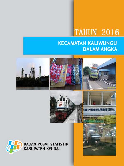 Kecamatan Kaliwungu Dalam Angka 2016