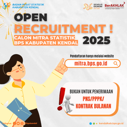 OPEN RECRUITMENT CALON MITRA STATISTIK BPS KABUPATEN KENDAL 2025