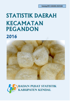 Statistik Daerah Pegandon 2016