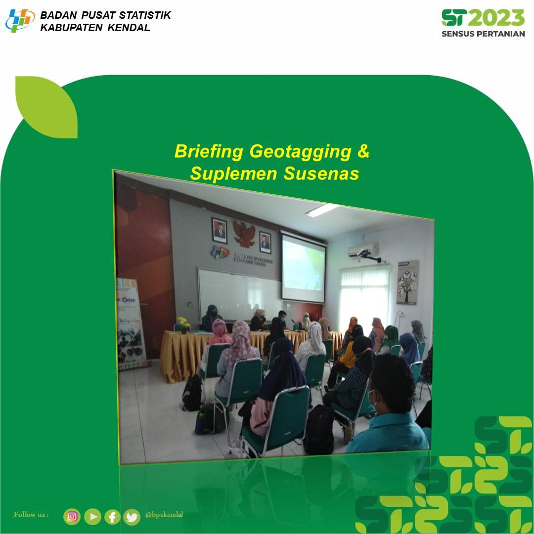 Briefing Geotagging & Suplemen Susenas