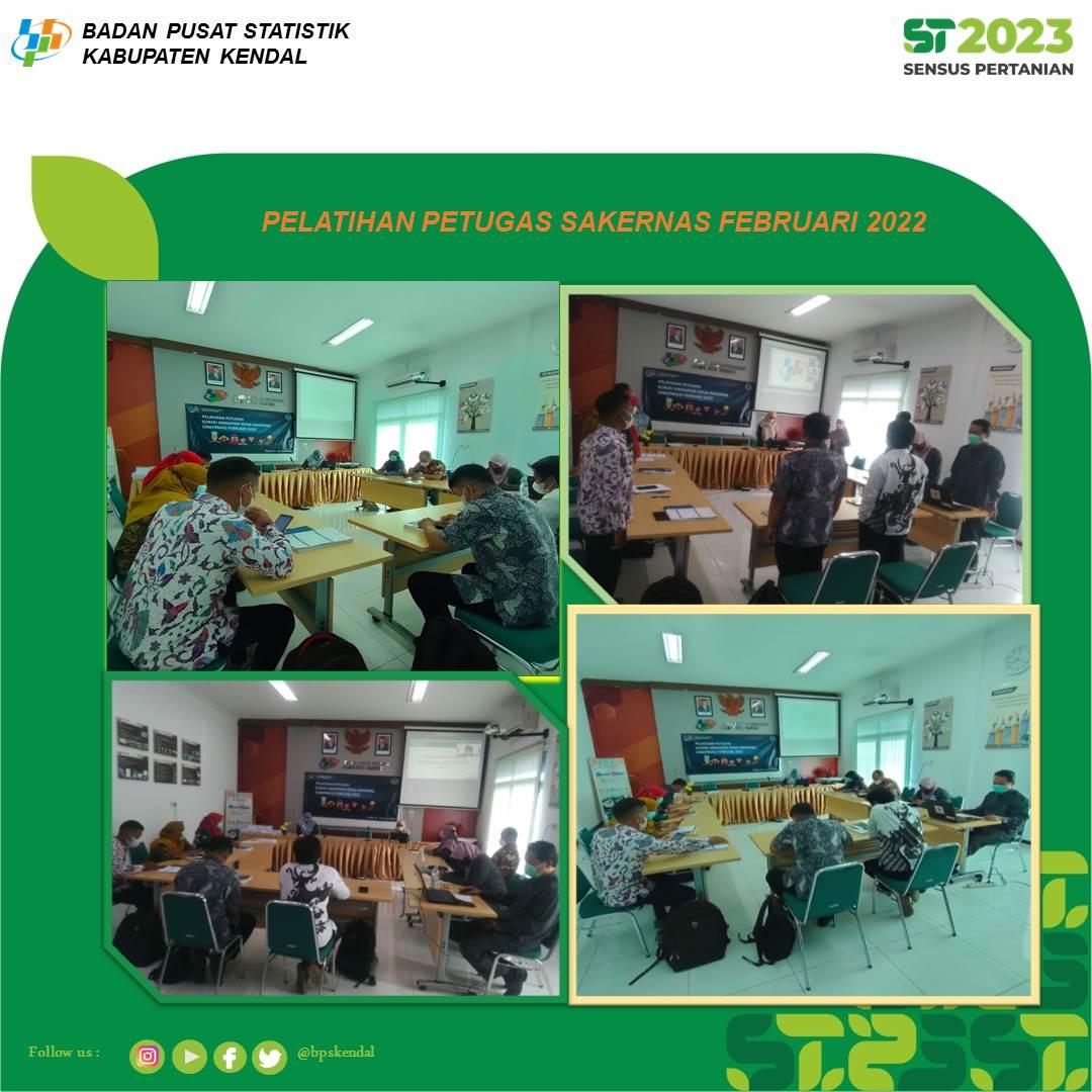 Pelatihan Calon Petugas Sakernas Februari 2022