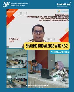 The Second Sharing Session Pembangunan Zona Integritas menuju WBK