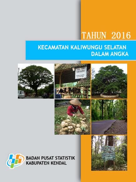 Kecamatan Kaliwungu Selatan Dalam Angka 2016