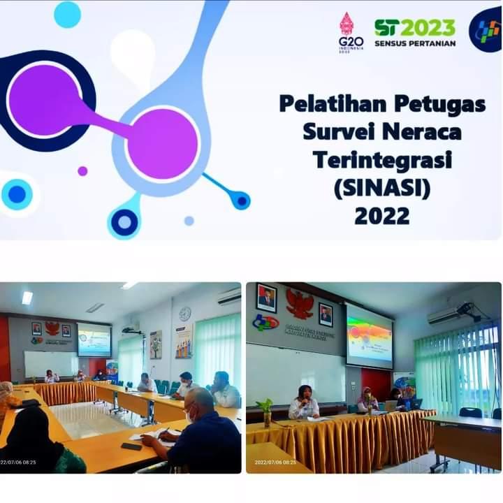 Pelatihan Petugas Survei Neraca Terintegrasi (SINASI) 2022