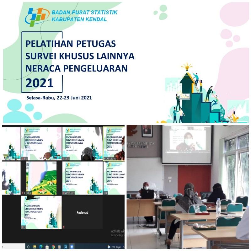 Pelatihan Petugas Survei Khusus Lainnya Neraca Pengeluaran Tahun 2021