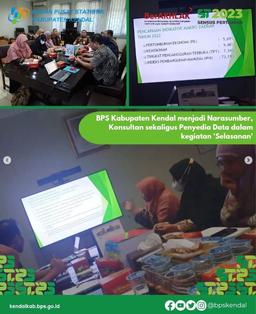 BPS Kabupaten Kendal dan Baperlitbang Kendal dalam Kegiatan Selasanan 