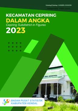 Kecamatan Cepiring Dalam Angka 2023